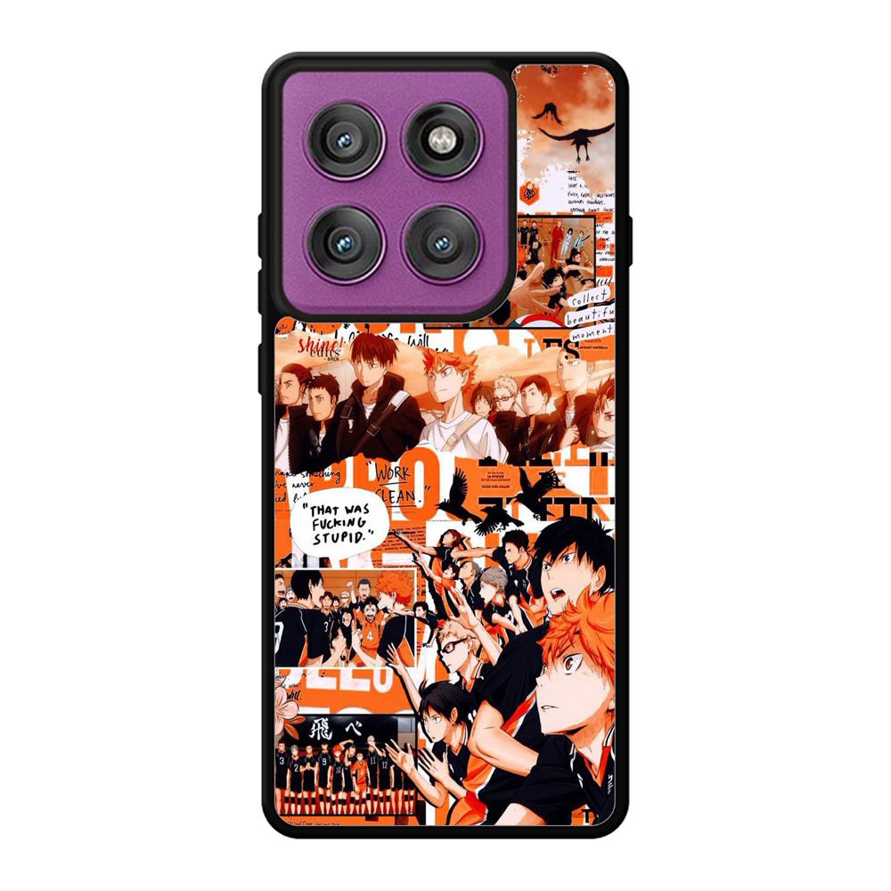 haikyuu wallpaper Motorola Moto Edge 60 Pro Case