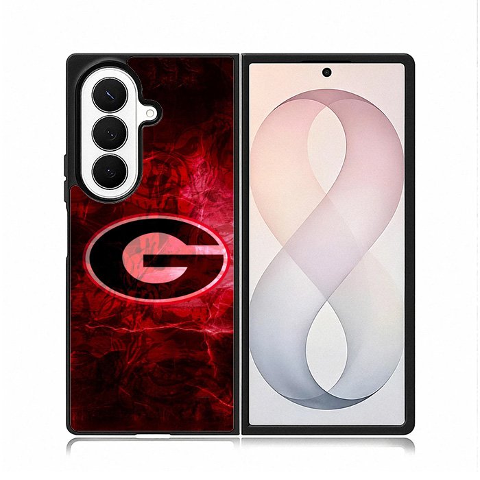 Georgia Bulldogs 3rd Samsung Galaxy Z Fold 8 Ultra Case