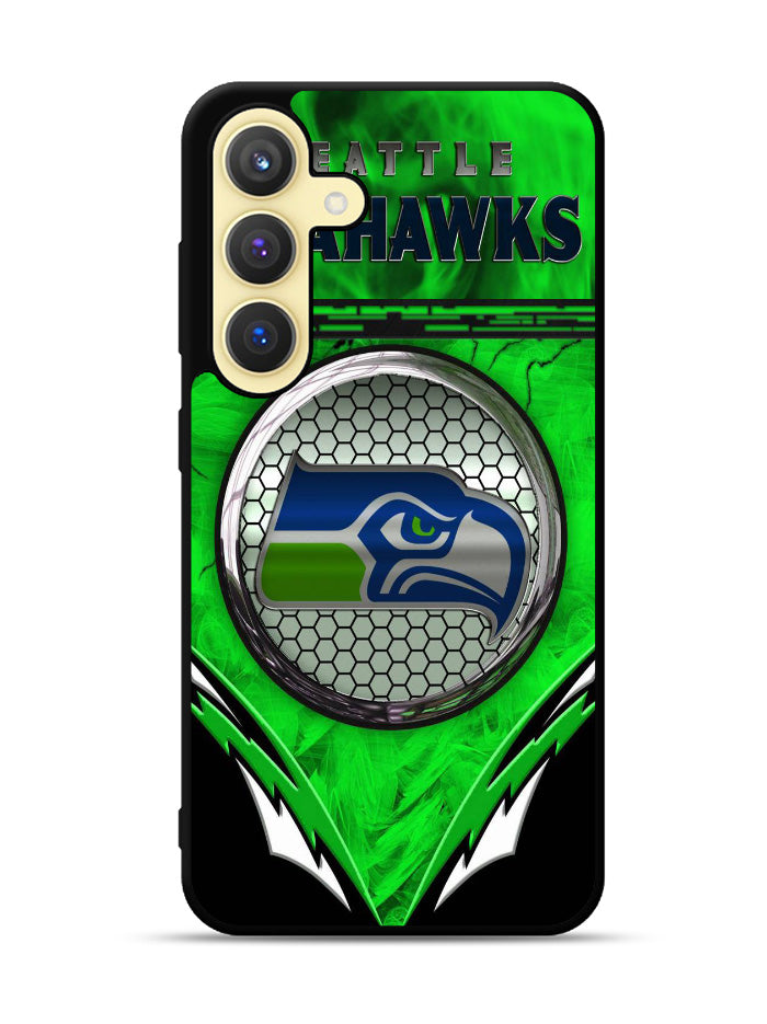 Seattle Seahawks Logo 2nd Samsung Galaxy S24 Plus 5G , Samsung Galaxy S24+ 5G Case