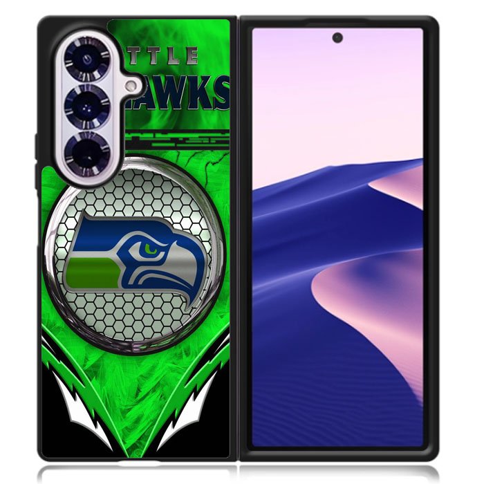 Seattle Seahawks Logo Samsung Galaxy Z Fold 7 Case DC1653