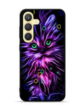 Cat Glow Purple 2nd Samsung Galaxy S24 Plus 5G , Samsung Galaxy S24+ 5G Case