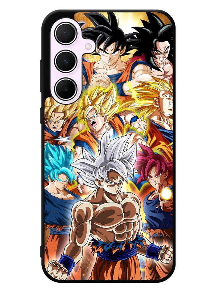 Goku transformations Samsung Galaxy A35 5G Case