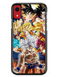 Goku transformations iPhone XR Case