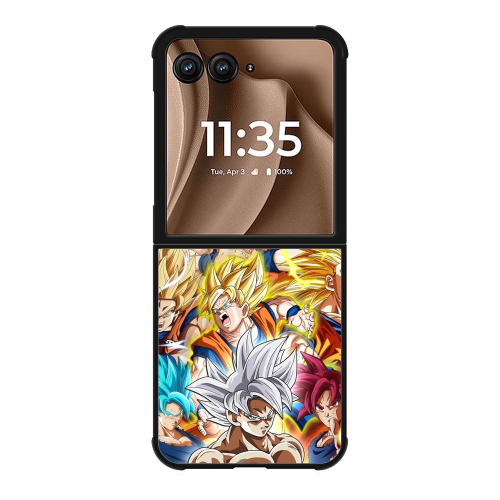 Goku transformations Motorola Moto RAZR Plus 2025 Case