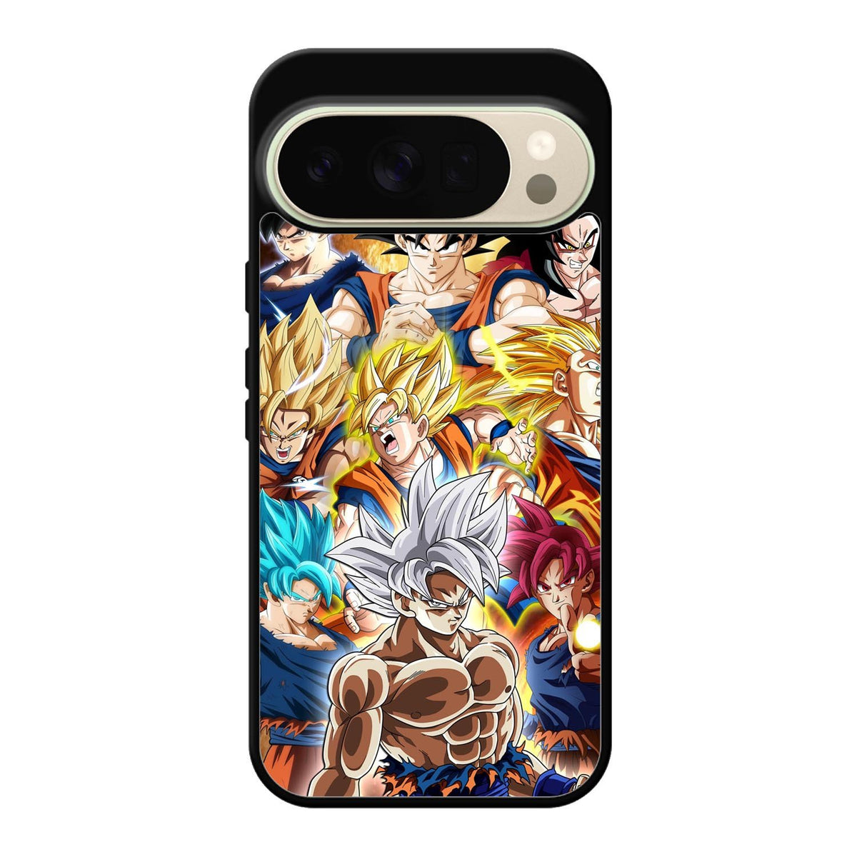Goku transformations Google Pixel 10 Pro Case