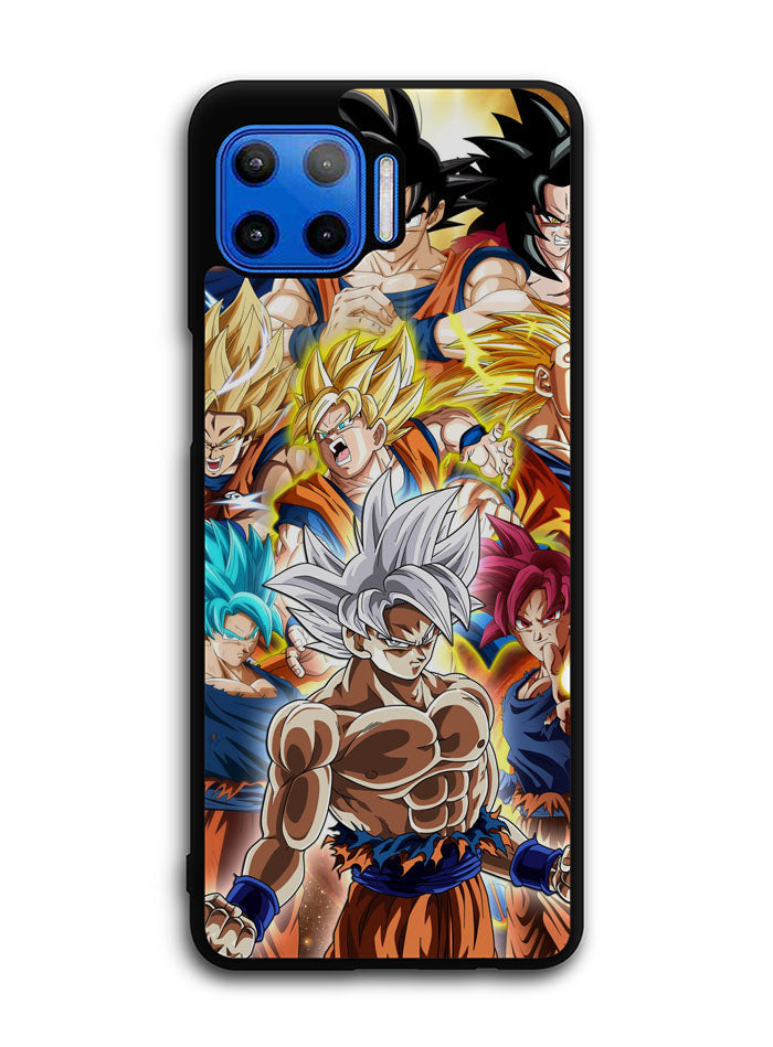 Goku transformations Motorola Moto One 5G Case , Moto One 5G UW Case , Moto G 5G Plus Case