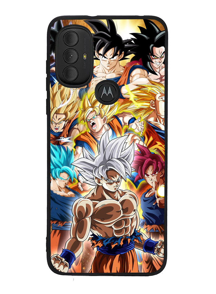 Goku transformations Motorola Moto G Pure 2021 , Moto G Power 2022 Case