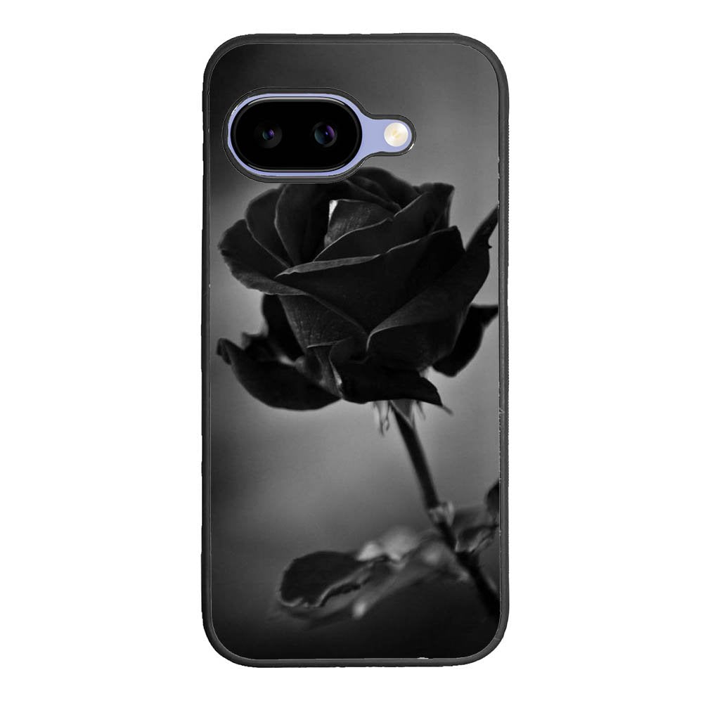Black Rose Google Pixel 10A Case DC0196