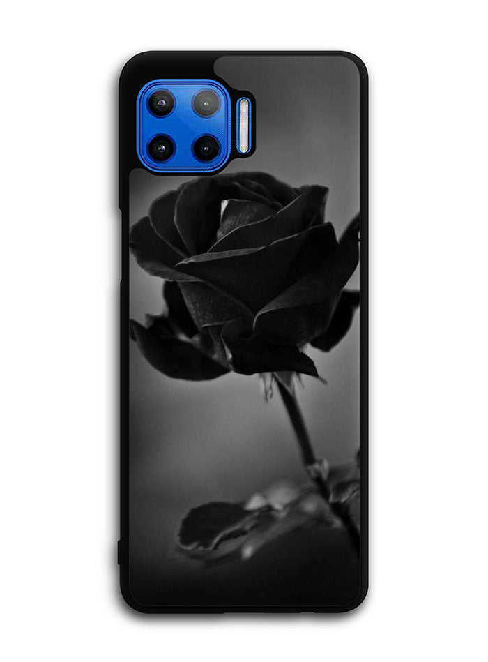 Black Rose Motorola Moto One 5G Case , Moto One 5G UW Case , Moto G 5G Plus Case