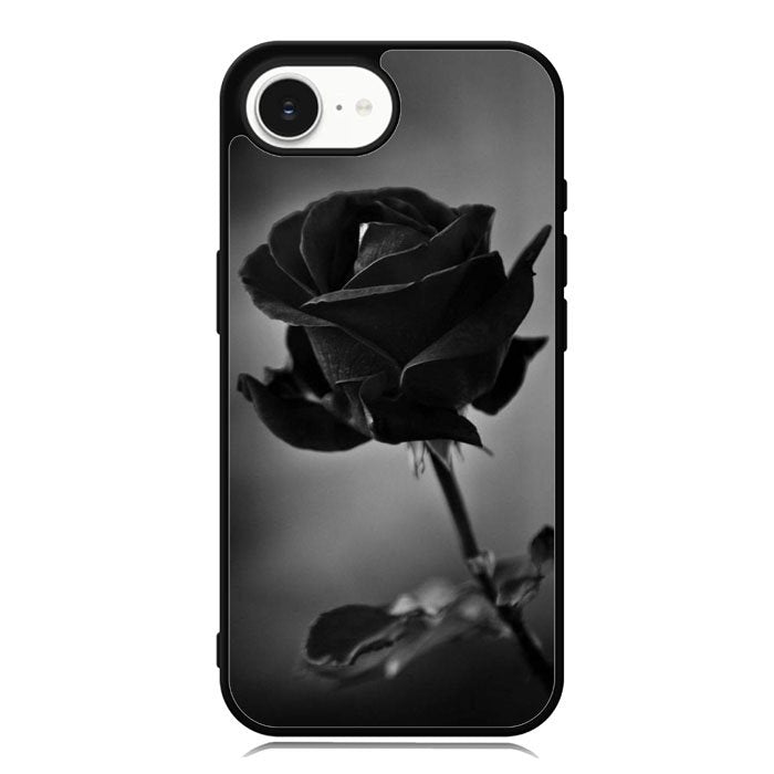 Black Rose iPhone 16e Case DC0196