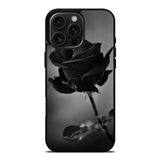 Black Rose iPhone 16 Pro Max Case DC0196