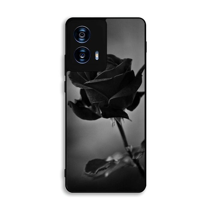 Black Rose Motorola Moto G Power 5G 2024 Case DC1328