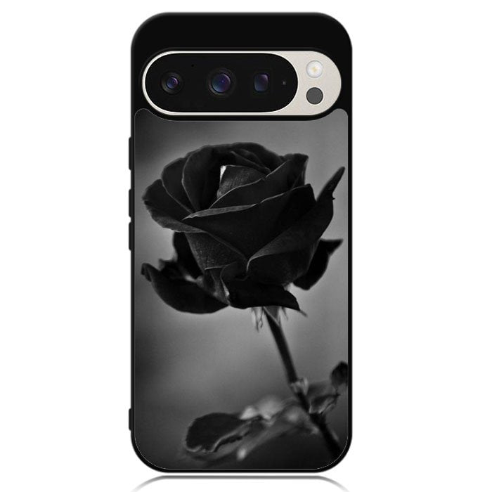 Black Rose Google Pixel 9 | Google Pixel 9 Pro Case DC0196