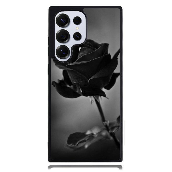 Black Rose Samsung Galaxy S25 Ultra Case DC0196