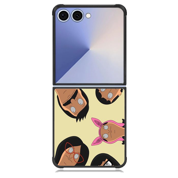 Bobs Burger Family Samsung Galaxy Z Flip 7 Case DC0221