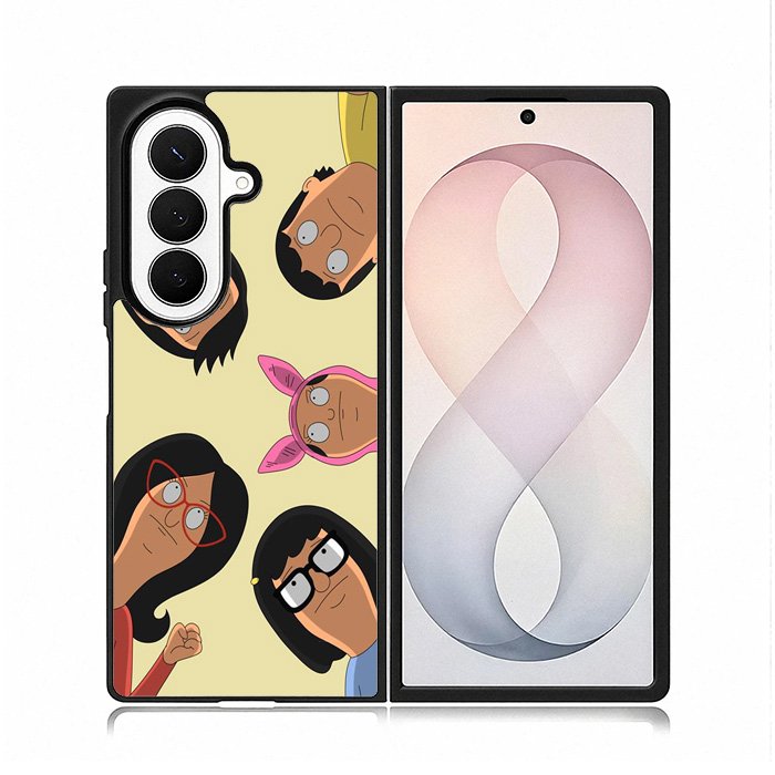Bobs Burger Family Samsung Galaxy Z Fold 8 Ultra Case DC0221