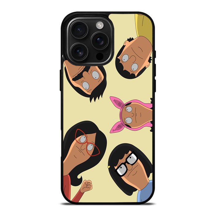 Bobs Burger Family iPhone 16 Pro Case DC0221