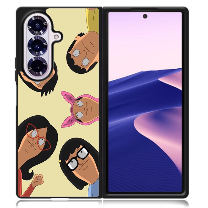 Bobs Burger Family Samsung Galaxy Z Fold 7 Case DC0221