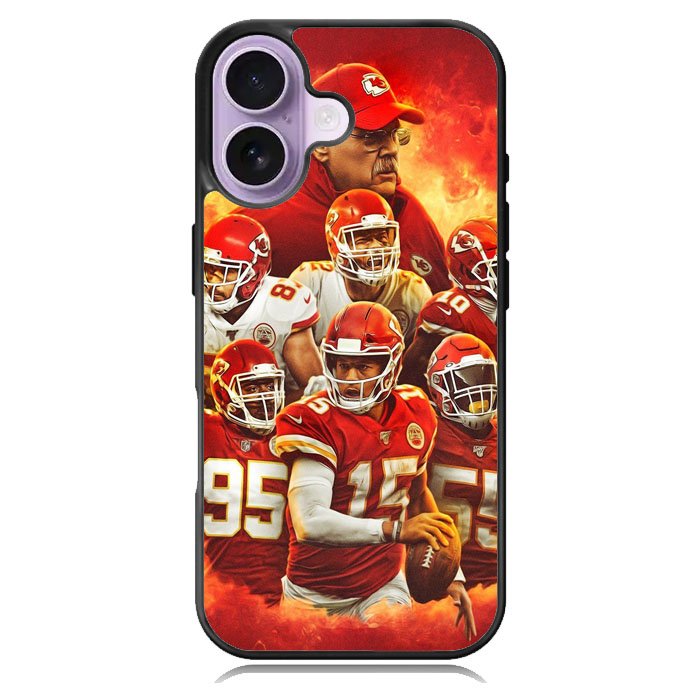 Kansas City Chiefs iPhone 16 Case DC0976