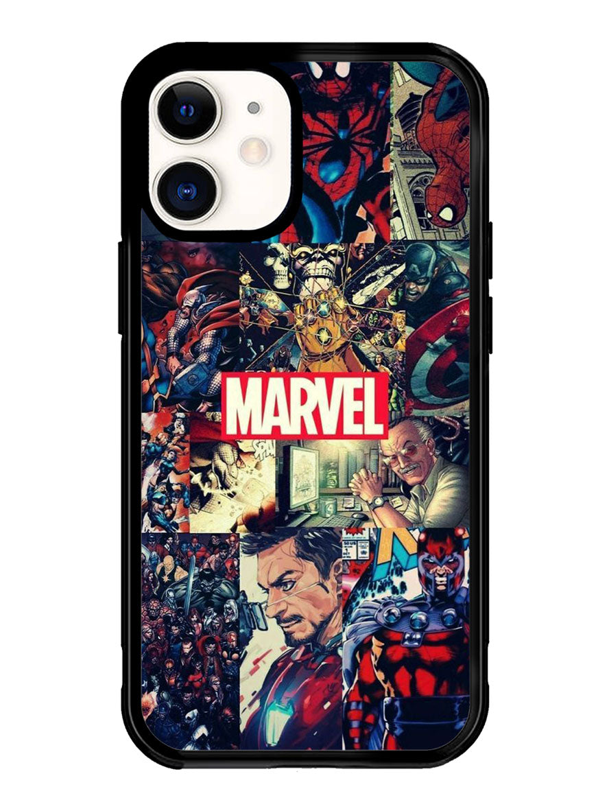 Marvel Comic Heroes iPhone 12 Mini Case