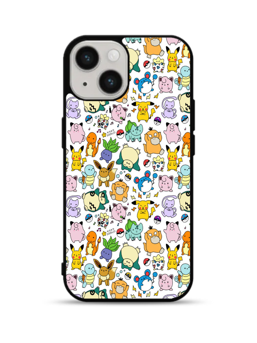 Pattern Pokemon 2nd iPhone 15 Plus Case