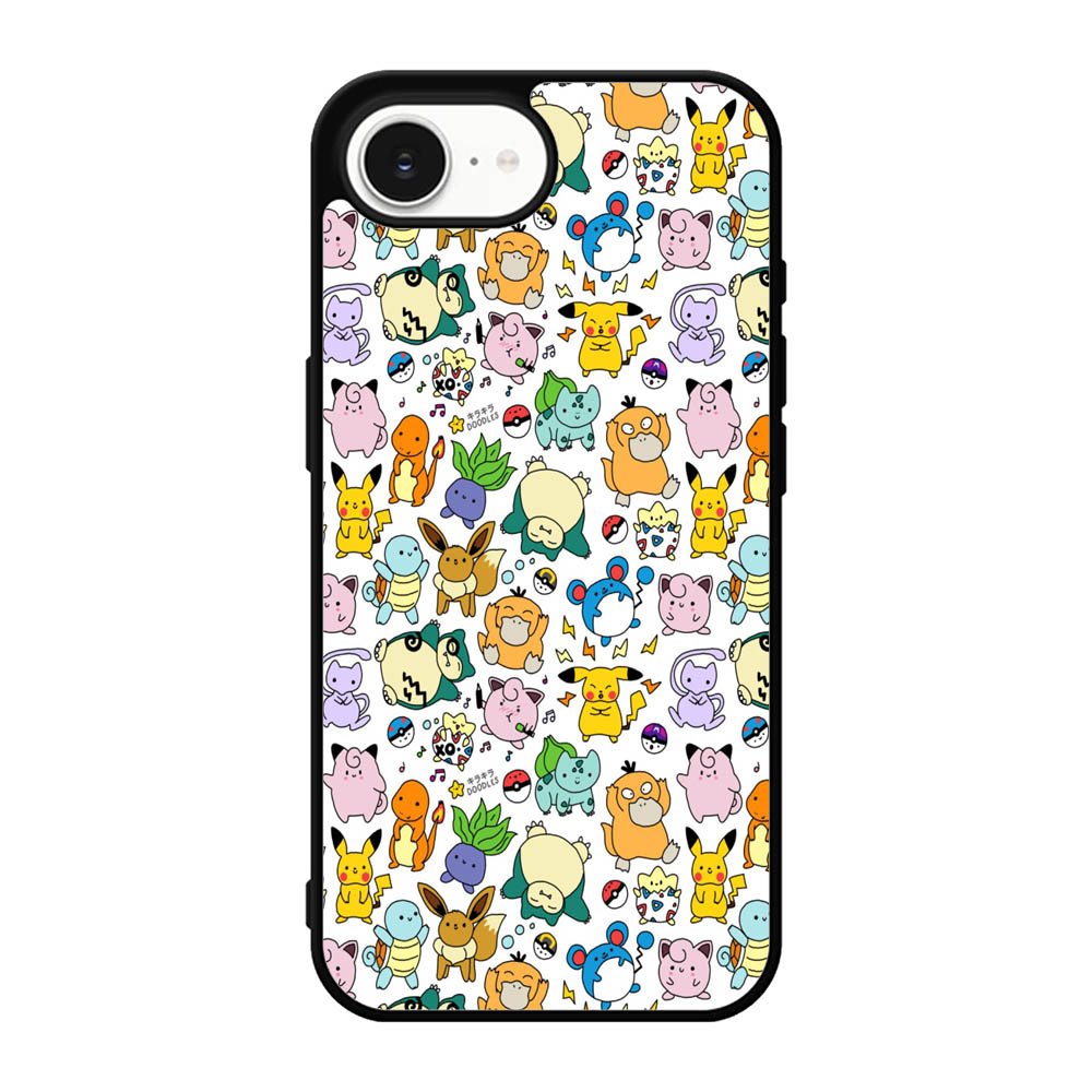Pattern Pokemon 2nd iPhone 17e Case