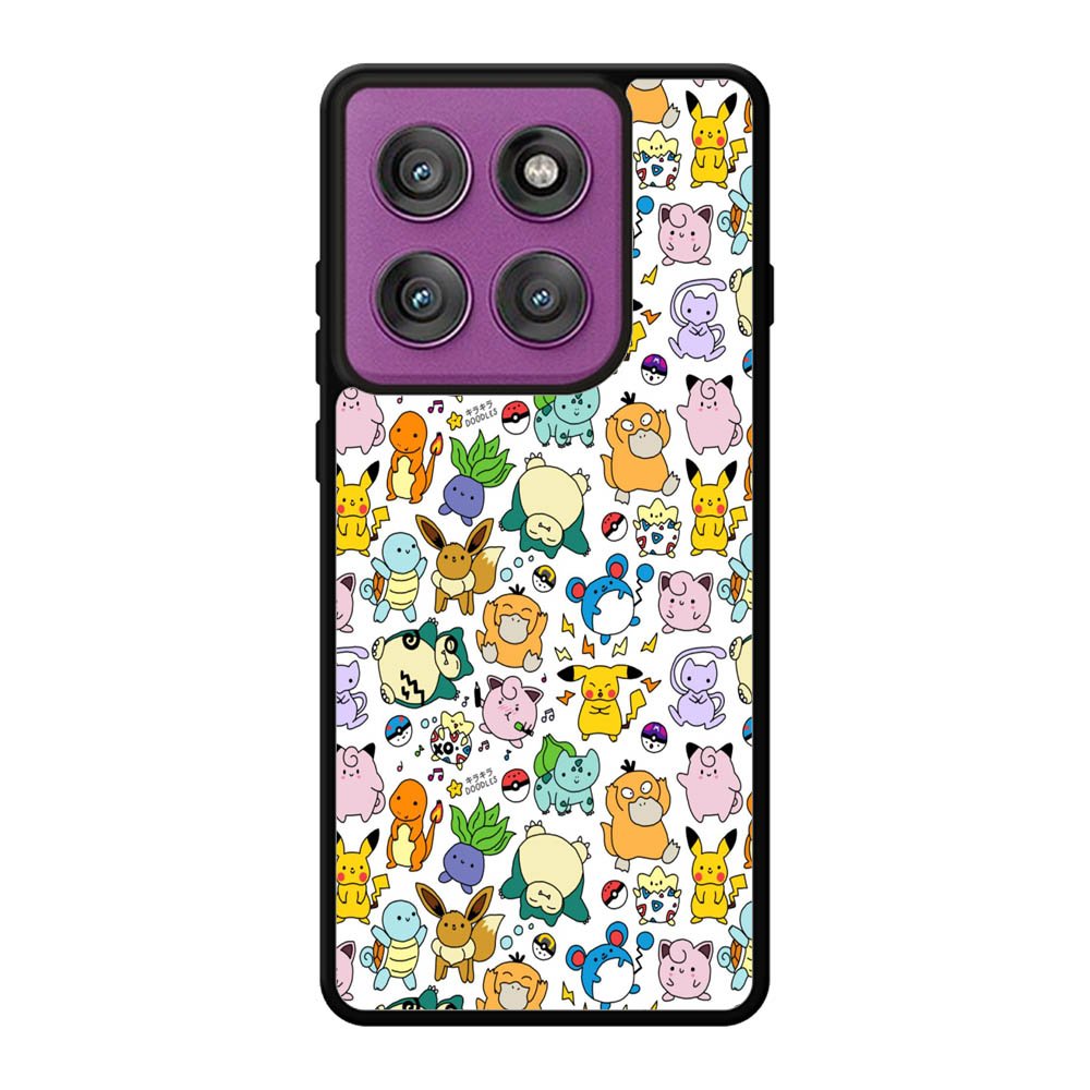 Pattern Pokemon 2nd Motorola Moto Edge 60 Pro Case