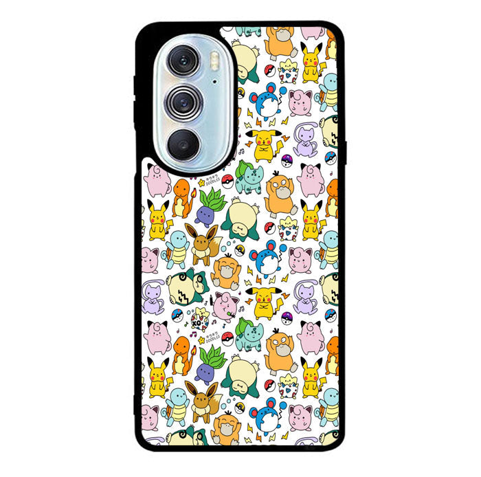 Pattern Pokemon 2nd Motorola Moto Edge 2022 Case