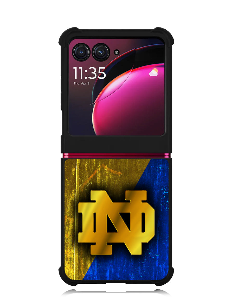 Notre Dame 2nd Motorola Moto Razr Plus 2023 , Moto Razr+ 2023 Case