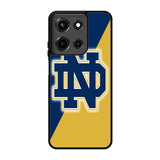 notre dame fighting irish 8th Motorola Moto G 5G 2025 Case DC0311
