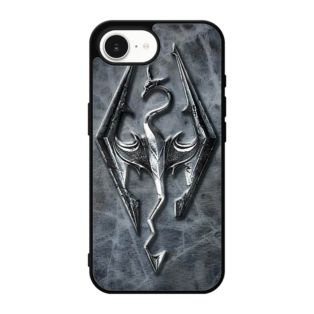 HD Skyrim Logo iPhone 17e Case