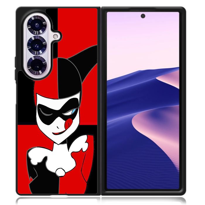 Harley Quinn Diamond Samsung Galaxy Z Fold 7 Case DC0805