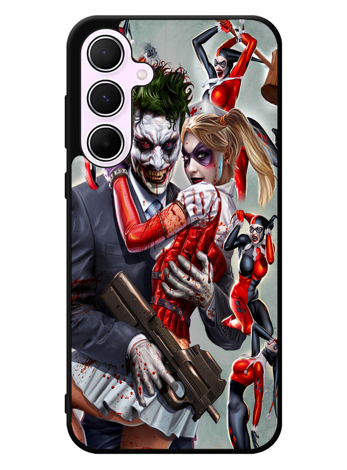 Harley Quinn and Joker Samsung Galaxy A55 5G Case