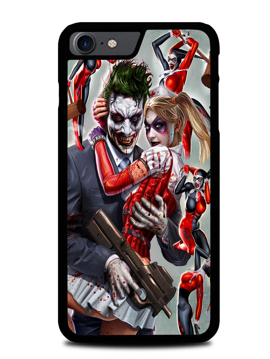 Harley Quinn and Joker iPhone SE 2nd Generation 2020 Case