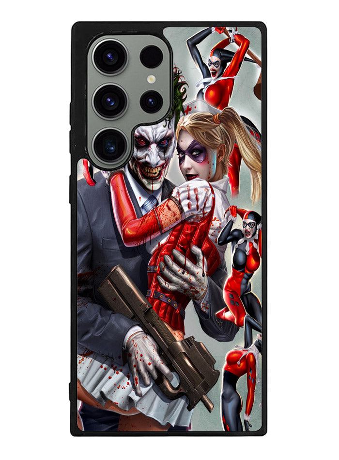 Harley Quinn and Joker Samsung Galaxy S23 Ultra 5G Case