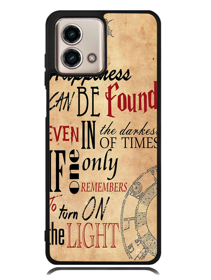 Harry Potter book quote Motorola Moto G Stylus 5G 2023 Case