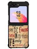 Harry Potter book quote Samsung Galaxy Z Flip 5 5G 2023 Case