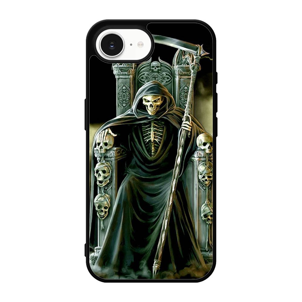 Grim Reaper Skeleton King iPhone 17e Case