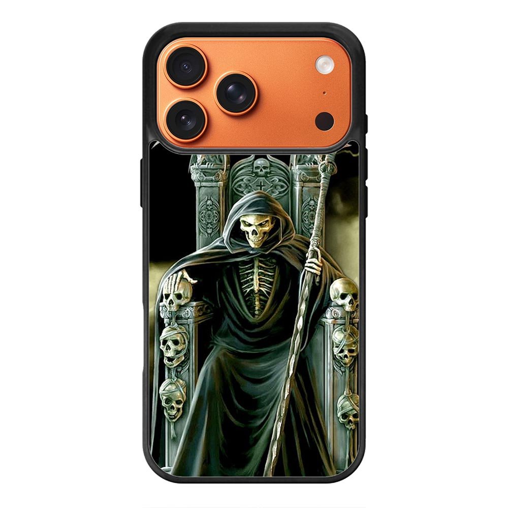 Grim Reaper Skeleton King iPhone 18 Pro Case