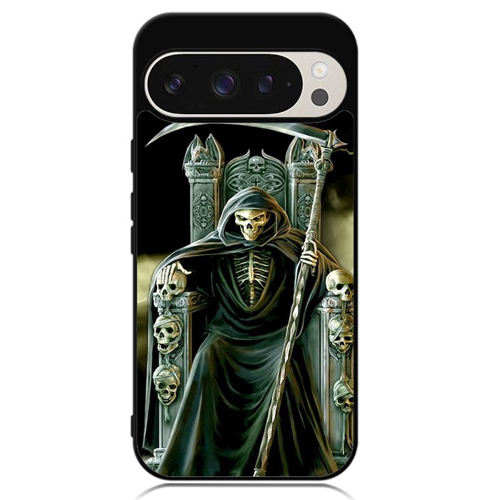 Grim Reaper Skeleton King Google Pixel 9 | Pixel 9 Pro Case