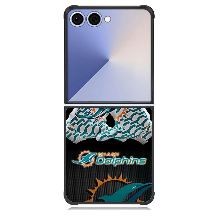 Miami Dolphins Logo Case Samsung Galaxy Z Flip 7 Case DC1133