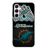 Miami Dolphins Logo Case Samsung Galaxy A35 5G Case DC1133