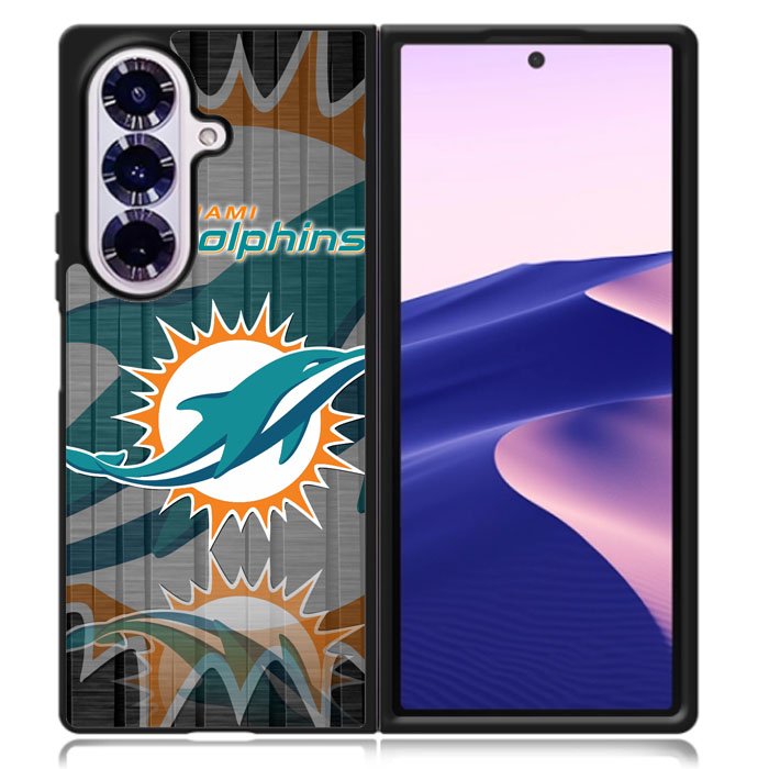 Miami Dolphins Samsung Galaxy Z Fold 7 Case DC1128