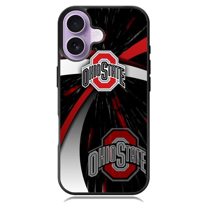 Ohio State Buckeyes Logo iPhone 16 Plus Case DC1338