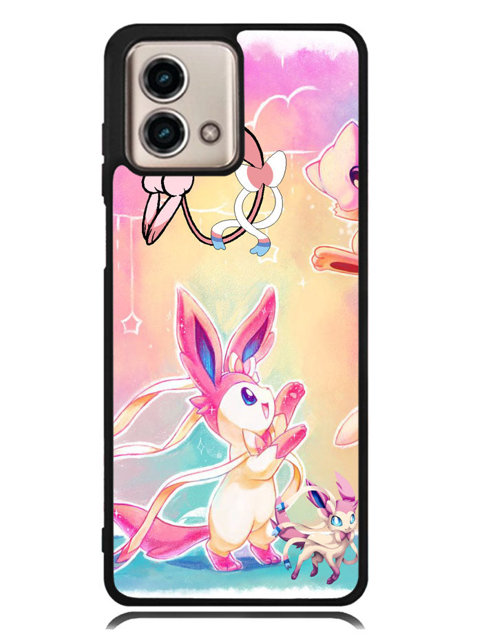 Pokemon Sylveon And Mew Motorola Moto G Stylus 5G 2023 Case