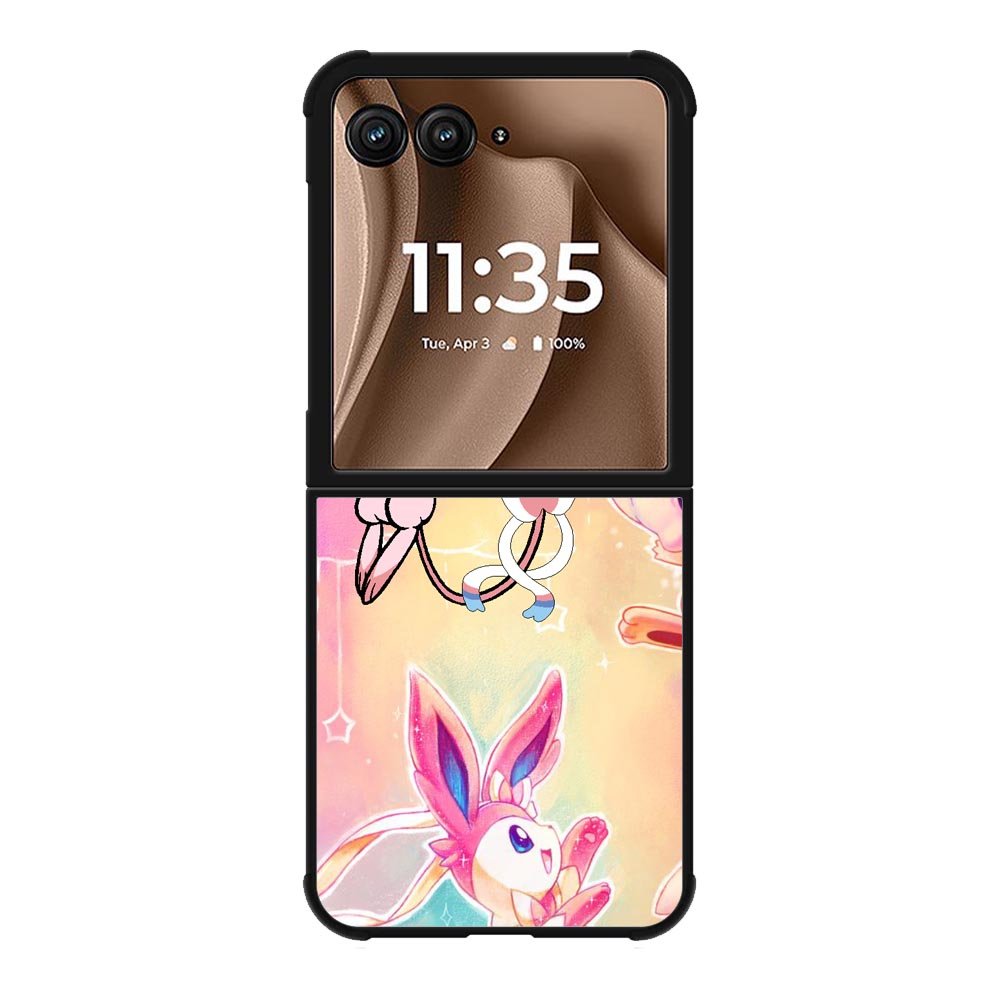 Pokemon Sylveon And Mew Motorola Moto RAZR Plus 2025 Case