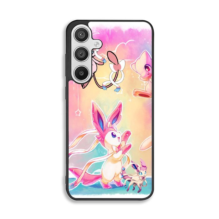 Pokemon Sylveon And Mew Samsung Galaxy A26 Case DC7805