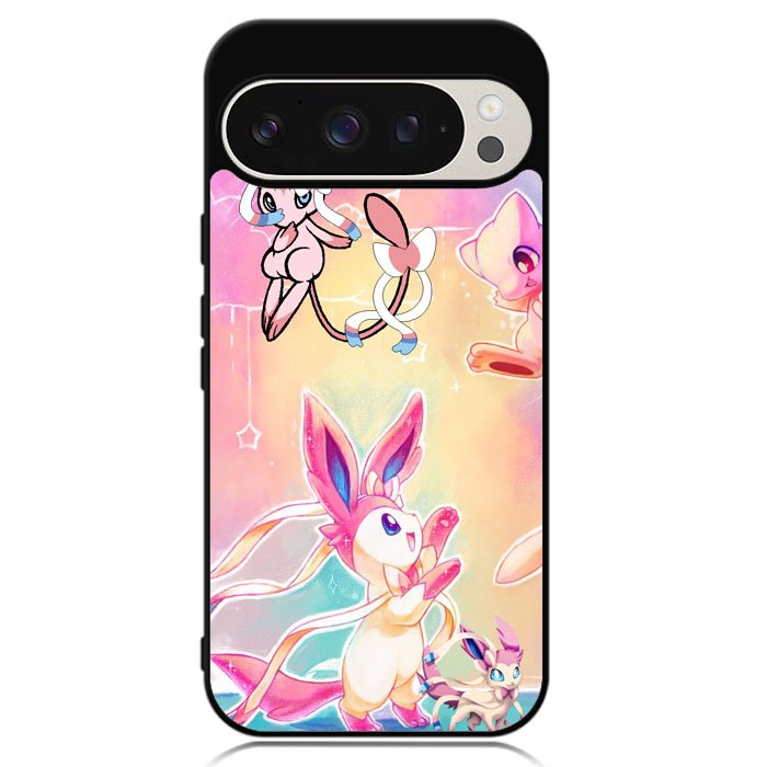Pokemon Sylveon And Mew Google Pixel 9 Pro XL Case DC1496