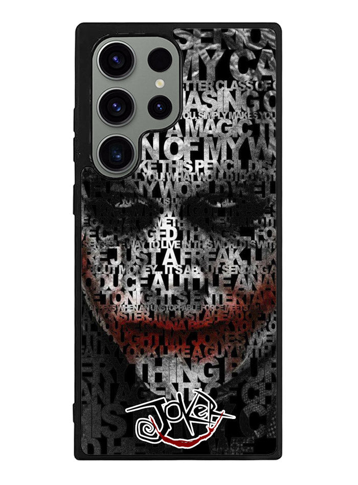 Joker Typography Quotes 1st Samsung Galaxy S23 Ultra 5G Case