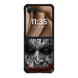 Joker Typography Quotes 1st Motorola Moto RAZR Plus 2025 Case